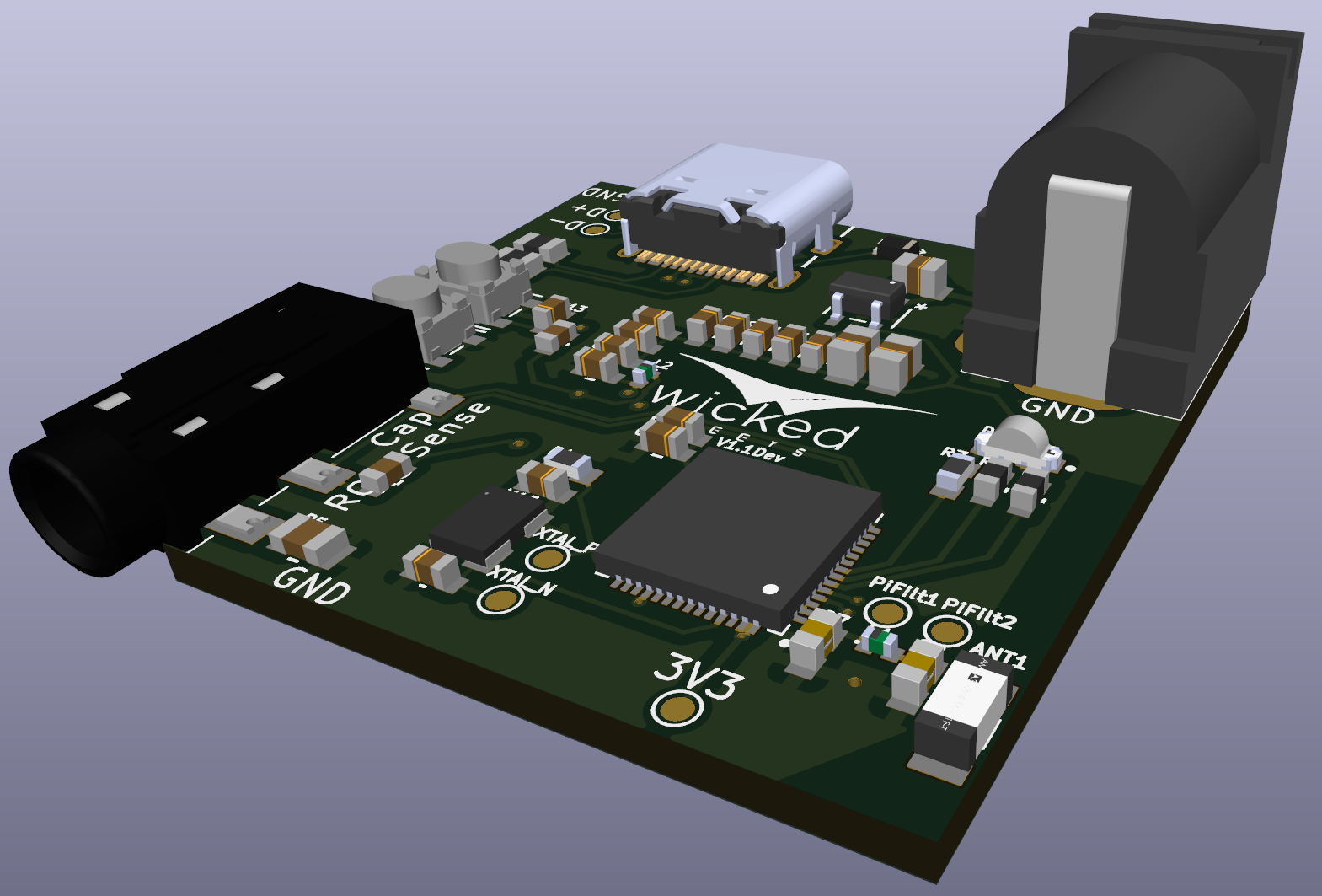 PCB Render